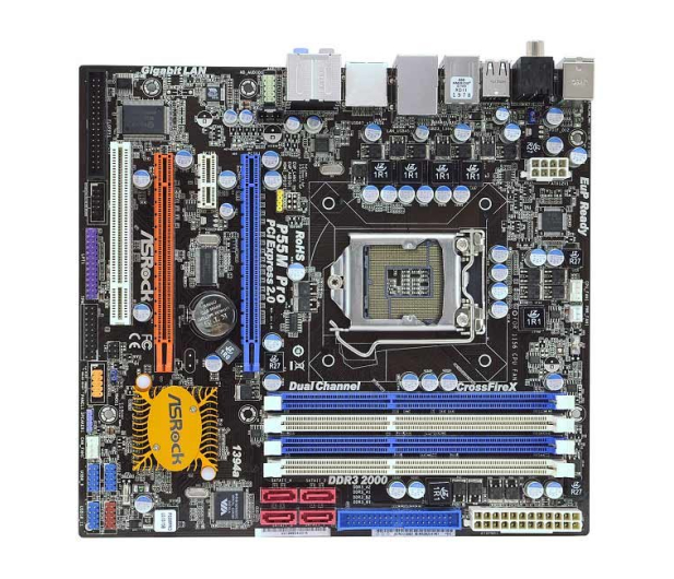 ASRock P55M PRO (P55 2xPCI-E DDR3) - 47681 - zdjęcie 3